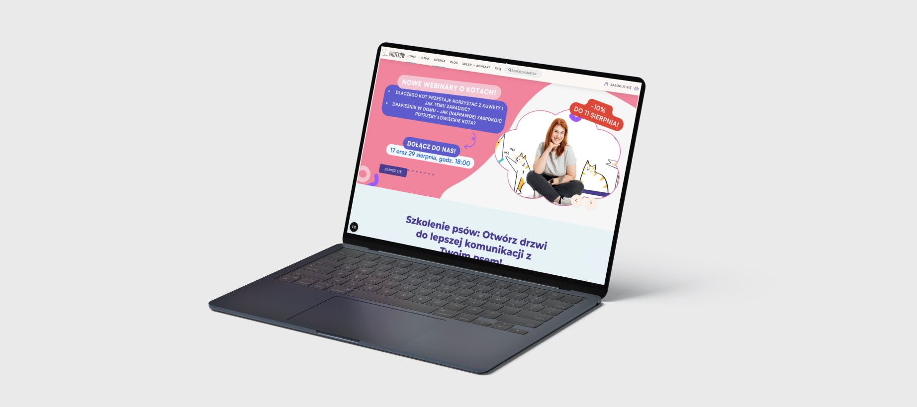 Platforma edukacyjna i sklep internetowy Wojtków Szkolenia